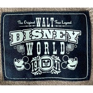 Disney Parks The Original Tan Terry Hoodie WMN Size Small hi/lo NWOT